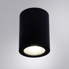 Светильник потолочный Arte Lamp Tino GU10 35 Вт 2 кв.м черный IP44 (A1468PL-1BK) - фото 2