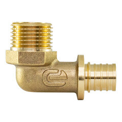 Уголок Ondo 16 мм х 1/2 НР(ш) латунь (OXLM1612) - фото 4