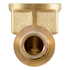 Уголок Ondo 16 мм х 1/2 ВР(г) латунь (OXLF1612) - фото 2