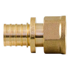 Соединитель прямой Ondo 16 мм х 1/2 ВР(г) латунь (OXF01612) - фото 4