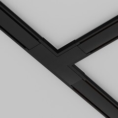 Коннектор для магнитного шинопровода T-образный Maytoni Technical Radity черный (TRA084CT-11B) - фото 2