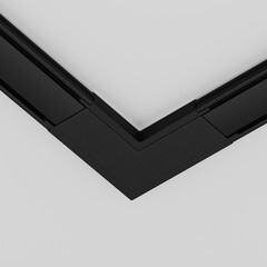 Коннектор для магнитного шинопровода L-образный Maytoni Technical Radity черный (TRA084CL-11B) - фото 2