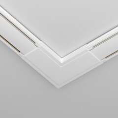 Коннектор для магнитного шинопровода L-образный Maytoni Technical Radity белый (TRA084CL-11W) - фото 2