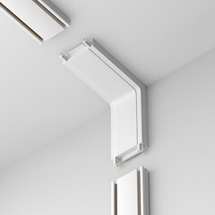 Коннектор для магнитного шинопровода L-образный Maytoni Technical Radity белый (TRA084CI-11W) - фото 3