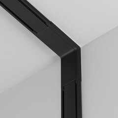 Коннектор для магнитного шинопровода L-образный Maytoni Technical Radity черный (TRA084CI-11B) - фото 2