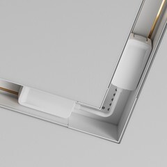 Коннектор для магнитного шинопровода гибкий Maytoni Technical Radity белый (TRA084CPC-W-12) - фото 3