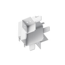 Коннектор для магнитного шинопровода L-образный Maytoni Technical Radity белый (TRA084CT-12W)
