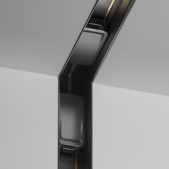 Коннектор для магнитного шинопровода L-образный Maytoni Technical Radity черный (TRA084CT-12B) - фото 2