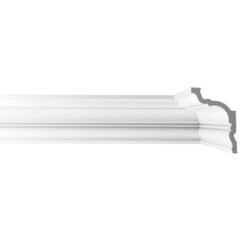 Плинтус потолочный из экополимера ударопрочный 100х70х2000 мм Bello Deco XPS К10 - фото 6