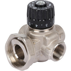 Насосно-смесительный узел Stout для теплого пола с термостатическим клапаном без насоса (SDG-0120-001000) - фото 6