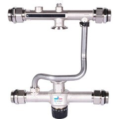 Насосно-смесительный узел Stout для теплого пола с термостатическим клапаном без насоса (SDG-0120-007000) - фото 7