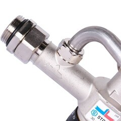 Насосно-смесительный узел Stout для теплого пола с термостатическим клапаном без насоса (SDG-0120-007000) - фото 3