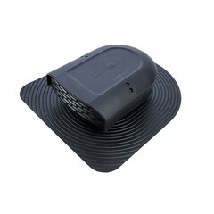 Изображение товара Вентиль кровельный Vilpe Huopa/Helmi KTV для гибкой черепицы черный с гибким фланцем