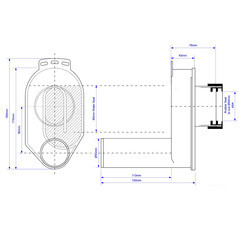Сифон для писсуара McAlpine 1 1/2х40 мм с соединением 50 мм (HC-UP50) - фото 4