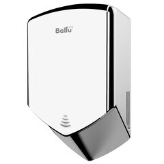 Изображение товара Сушилка для рук Ballu Typhoon высокоскоростная антивандальная 1010 Вт хром матовый (BAHD-1010)