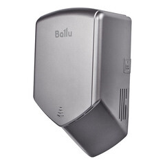 Изображение товара Сушилка для рук Ballu Typhoon высокоскоростная антивандальная 1250 Вт серая (BAHD-1250)