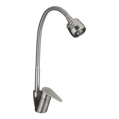 Смеситель для кухни Corsa Deco Light нержавеющая сталь с гибким изливом однорычажный (966365) - фото 11