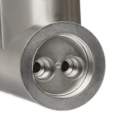 Смеситель для кухни Corsa Deco Vega Steel нержавеющая сталь/черный с гибким изливом однорычажный (966366) - фото 5