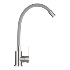 Мойка для кухни Mixline Pro 50х50х20 см врезная с сифоном со смесителем Corsa Deco Vega Steel с гибким изливом сталь сатин (556573/966367) - фото 6