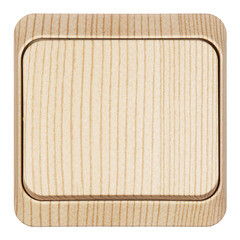 Выключатель Systeme Electric Этюд одноклавишный накладной сосна (BA10-001D) - фото 1