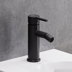 Смеситель для биде Damixa Scandinavian Pure черный (360240300) - фото 5