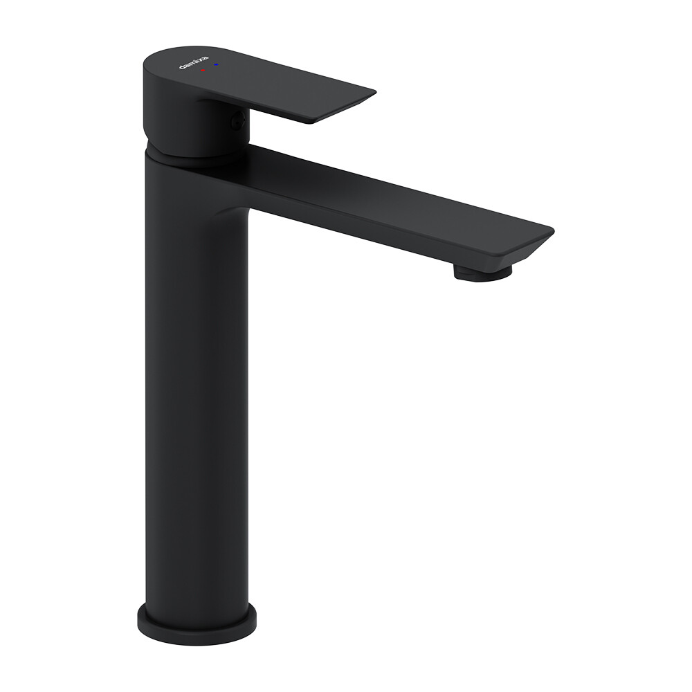 Смеситель для раковины высокий Damixa Apollo однорычажный черный (470250300)