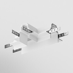 Коннектор для магнитного шинопровода Т-образный Maytoni Technical Gravity белый (TRA010CT-42W) - фото 3