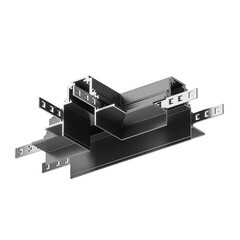 Коннектор для магнитного шинопровода Т-образный Maytoni Technical Gravity черный (TRA010CT-42B) - фото 1