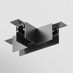 Коннектор для магнитного шинопровода Т-образный Maytoni Technical Gravity черный (TRA010CT-41B) - фото 3