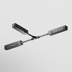 Коннектор для магнитного шинопровода Т-образный Maytoni Technical Gravity черный (TRA004CWT-22B) - фото 4