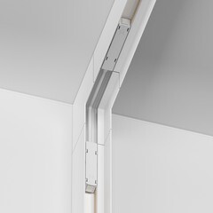 Коннектор для магнитного шинопровода L-образный Maytoni Technical Gravity белый (TRX010ICL-21W) - фото 2