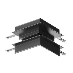 Коннектор для магнитного шинопровода L-образный Maytoni Technical Gravity черный (TRX010OCL-22B) - фото 1