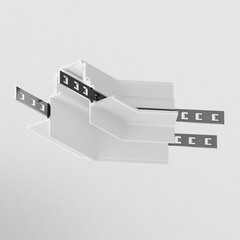 Коннектор для магнитного шинопровода L-образный Maytoni Technical Gravity белый (TRA010CLO-42W) - фото 2