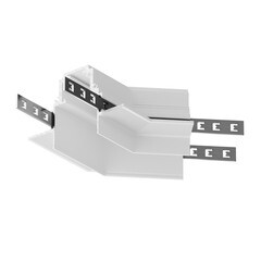 Изображение товара Коннектор для магнитного шинопровода L-образный Maytoni Technical Gravity белый (TRA010CLO-42W)