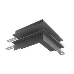 Коннектор для магнитного шинопровода L-образный Maytoni Technical Exility черный (TRA34CO-42B) - фото 1