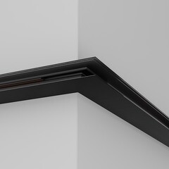 Коннектор для магнитного шинопровода L-образный Maytoni Technical Exility черный (TRA034OCL-41B) - фото 3