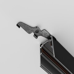 Фиксатор для магнитного шинопровода Maytoni Technical Exility черный (TRA034HS-21B) - фото 2
