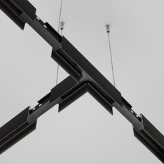 Коннектор для магнитного шинопровода Т-образный Maytoni Technical Exility черный (TRA034CWT-42B) - фото 2