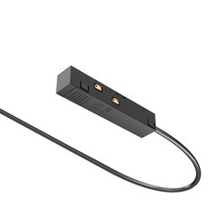 Ввод питания для магнитного шинопровода Maytoni Technical Exility черный (TRA034B-42B) - фото 1