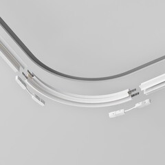 Коннектор для магнитного шинопровода радиусный Maytoni Technical Exility белый (TRA044-angle-W) - фото 2