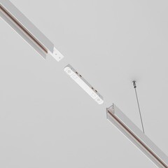 Коннектор для магнитного шинопровода прямой Maytoni Technical Exility белый (TRA034PC-42W) - фото 3