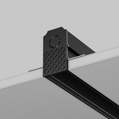 Заглушка для магнитного шинопровода Maytoni Technical Exility черная (TRA034EC-42B) - фото 2