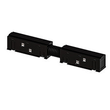Коннектор для магнитного шинопровода прямой Arte Lamp Linea черный (A483306)
