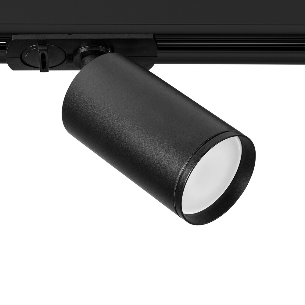 Изображение товара Трековый светильник однофазный Arte Lamp Flame 35 Вт GU10 1 кв.м черный (A1519PL-1BK)