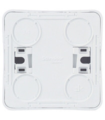 Розетка Systeme Electric Этюд накладная белая (PA16-001B) - фото 2