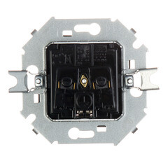 Розетка Simon 15 встраиваемая графит со шторками (1591443-038) - фото 3