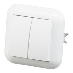 Выключатель Svet Эконом двухклавишный встраиваемый белый (0602-00101/0601-00061) - фото 5