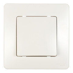 Изображение товара Выключатель Systeme Electric Blanca одноклавишный встраиваемый молочный (BLNVS010102)