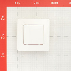 Выключатель Systeme Electric Blanca одноклавишный встраиваемый молочный (BLNVS010102) - фото 2