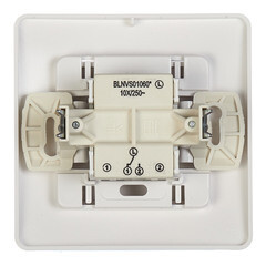 Переключатель Systeme Electric Blanca встраиваемый белый (BLNVS010601) - фото 3